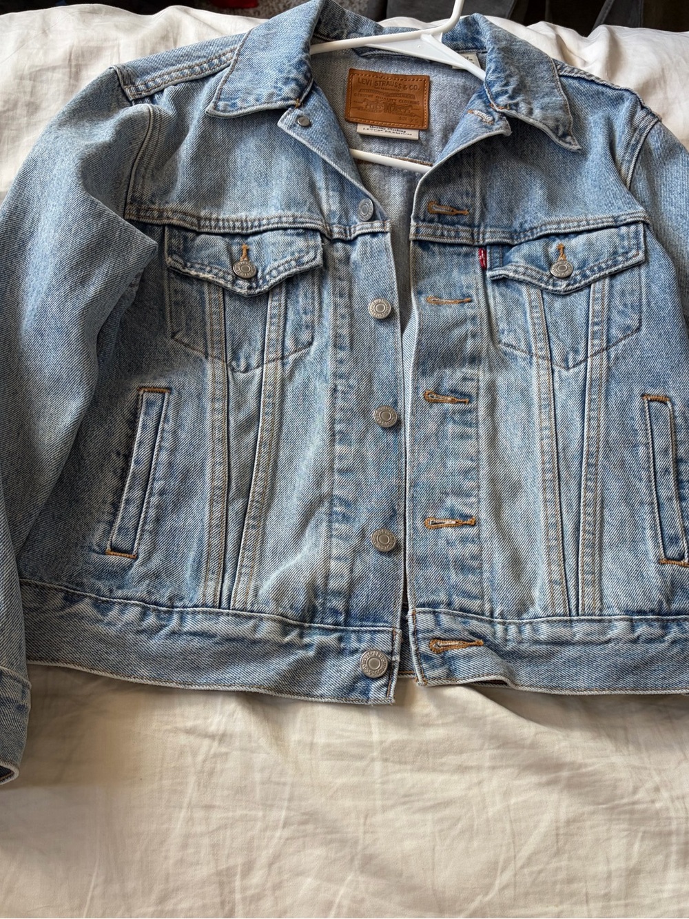 Levi's Light Blue Denim Trucker Jacket - Women's Jean Jacket